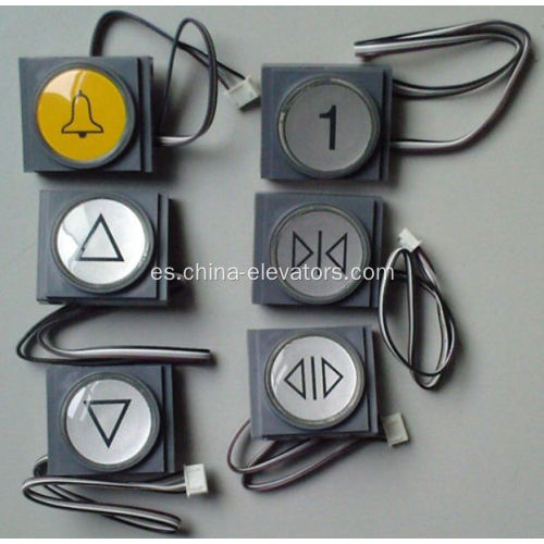 Botones pulsadores HSA6000A para ascensores Fujitec